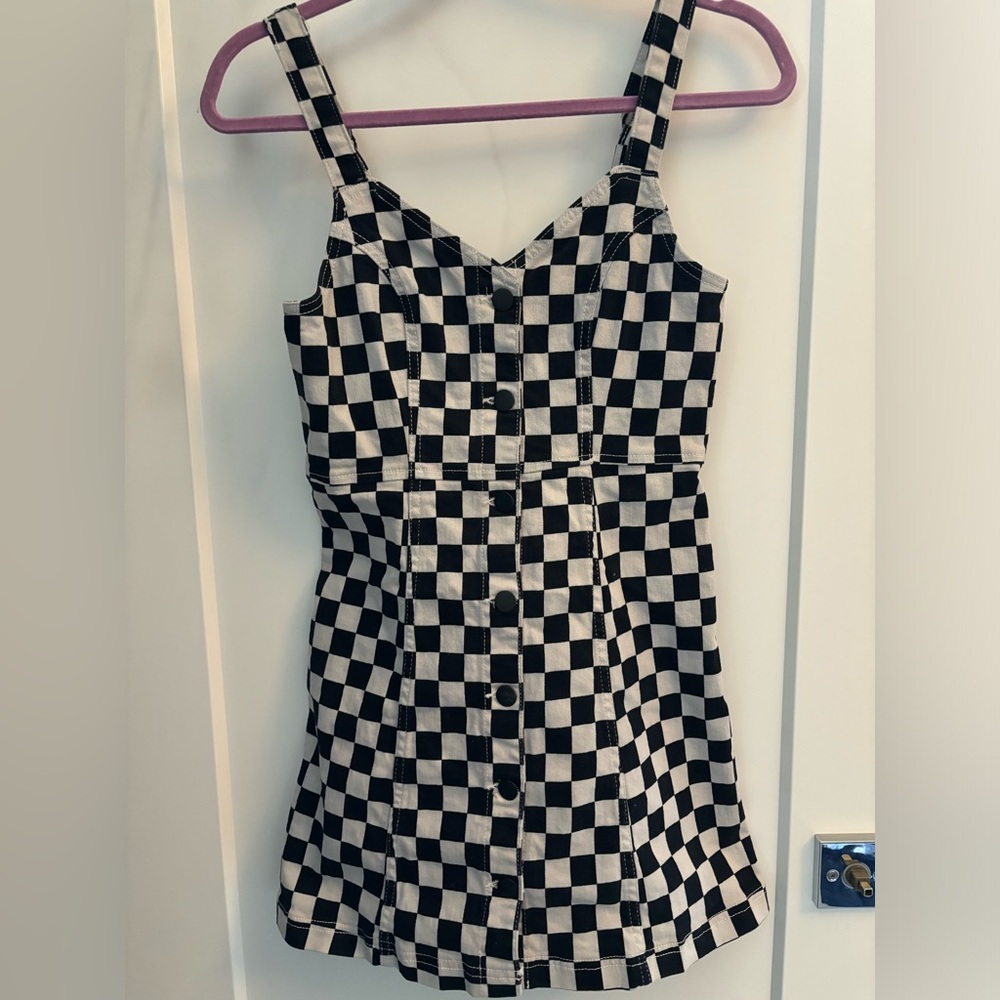 Urban Outfitters BDG Checkered Mini Dress